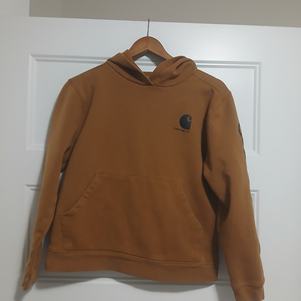 Carhartt Youth,unisex Brown Hoodie